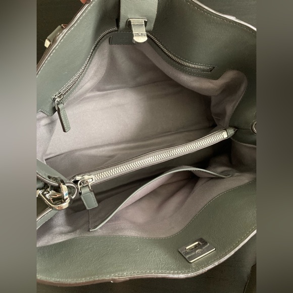 MCM Essential Embossed Leather Monogram Bag - Picture 8 of 11